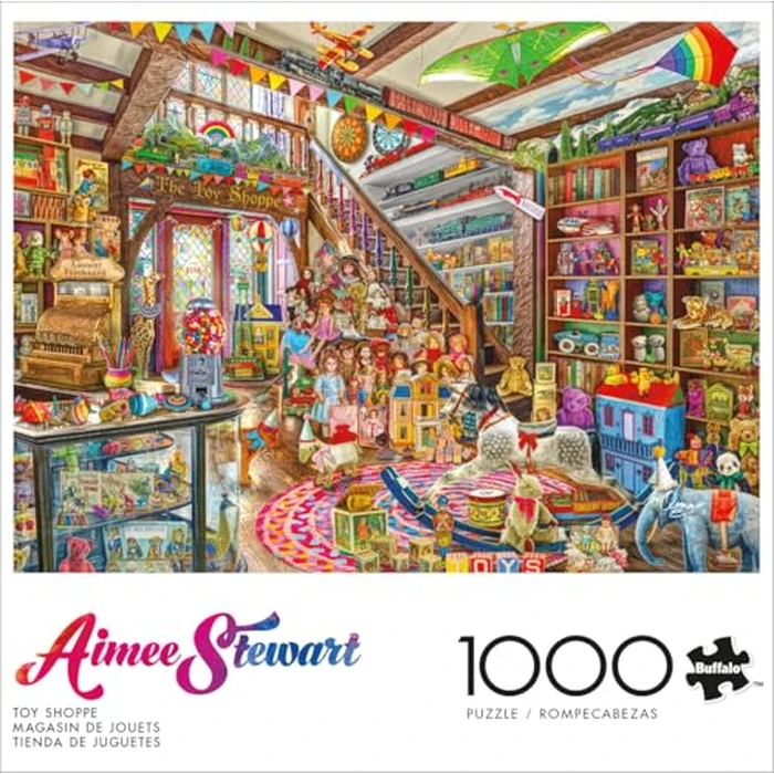 Buffalo Games - Aimee Stewart - Toy Shoppe - 1000 Piece Jigsaw Puzzle - Colorful Puzzles - Precision-Cut Pieces, Beautiful Artwork, and Hours of Relaxing Fun by Buffalo Games - Image 3