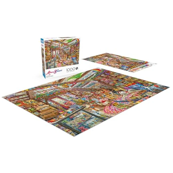 Buffalo Games - Aimee Stewart - Toy Shoppe - 1000 Piece Jigsaw Puzzle - Colorful Puzzles - Precision-Cut Pieces, Beautiful Artwork, and Hours of Relaxing Fun by Buffalo Games - Image 4