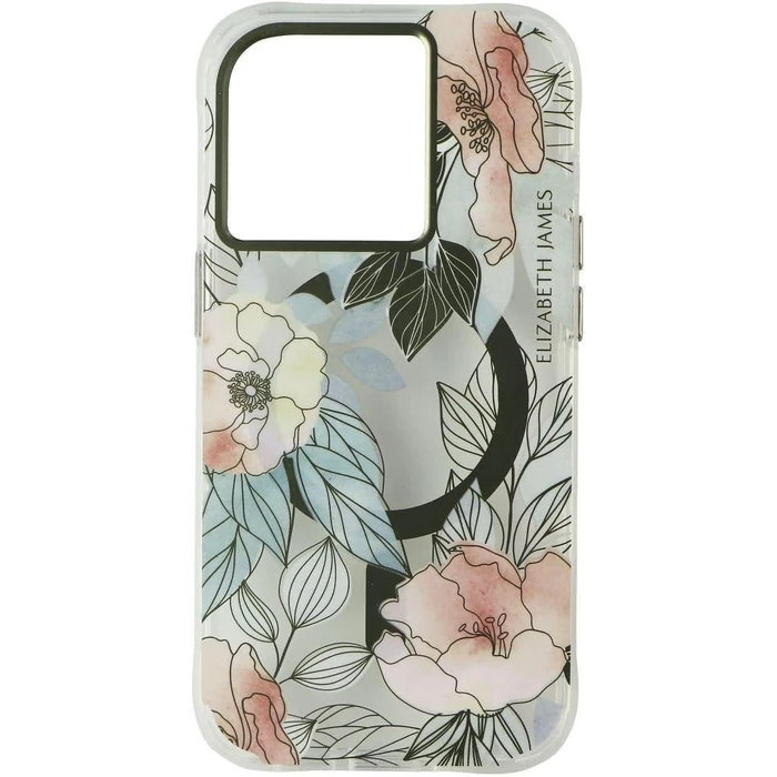 Case-Mate Elizabeth James Phone Case with MagSafe for iPhone 14 Pro - Blooms in Bordeaux by Case-Mate - Image 2
