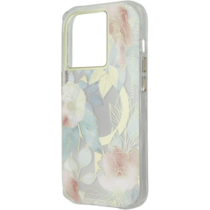 Case-Mate Elizabeth James Phone Case with MagSafe for iPhone 14 Pro - Blooms in Bordeaux by Case-Mate - Refurbished - Brand New condition - US$13.43