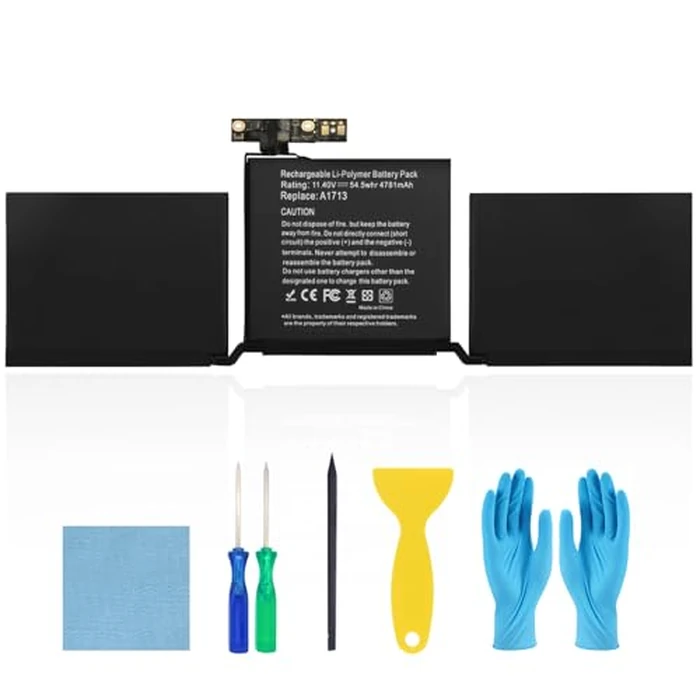 A1713 A2171 Laptop Battery Compatible with MacBook Pro 13 Inch Model A1708 (Late 2016, Mid 2017) A2159 (2019) A2289 (2020) A2338 (2020, M1,M2) EMC 2978 3164 3301 3456 3578 by SCIVOY - Used - Acceptable condition - CA$27.52