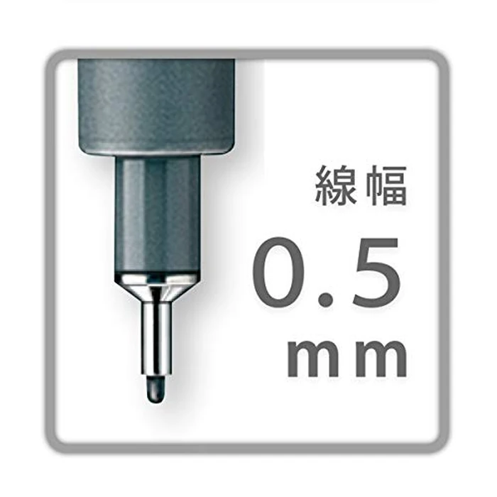 Staedtler Pigment Liner 308 Felt-Tip Pen 0.5 mm Black by Staedtler - Image 2