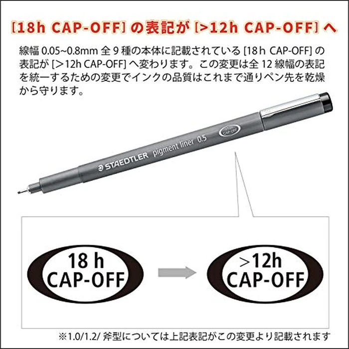 Staedtler Pigment Liner 308 Felt-Tip Pen 0.5 mm Black by Staedtler - Image 3