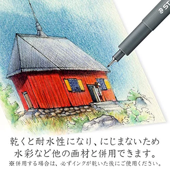 Staedtler Pigment Liner 308 Felt-Tip Pen 0.5 mm Black by Staedtler - Image 5