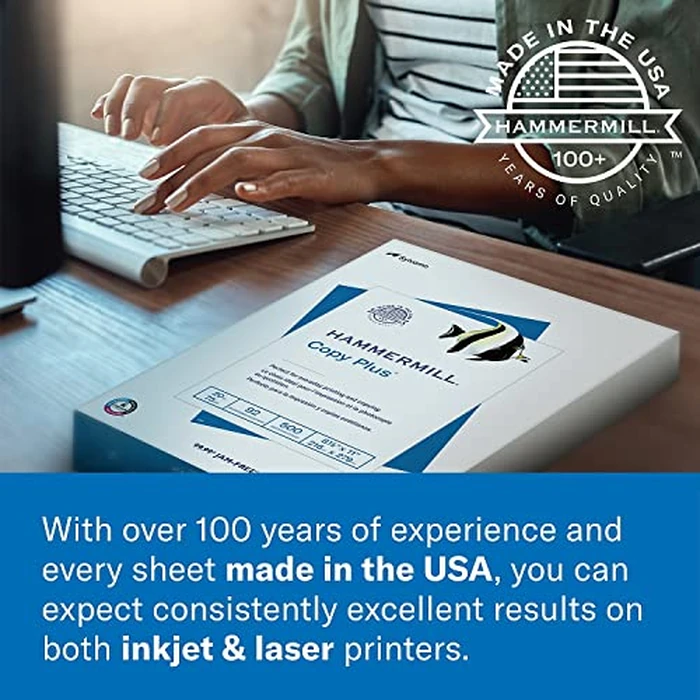 Hammermill Cardstock, Premium Color Copy, 80 lb, 8.5 x 11 - 1 Pack (250 Sheets) - 100 Bright, Made in the USA Card Stock by Hammermill - Image 6