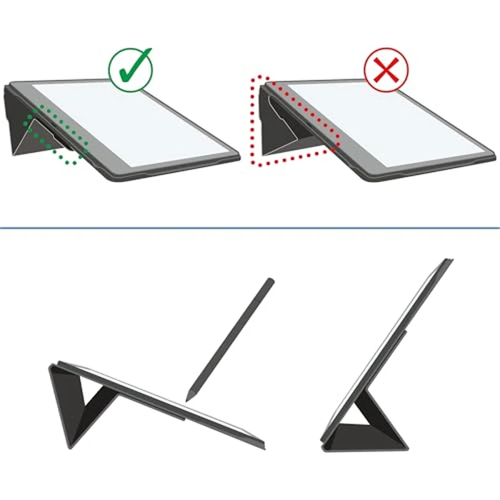 Amazon Kindle Scribe Folio Cover with Magnetic Attach, Sleek Protective Case - Premium Leather by Amazon - Image 5