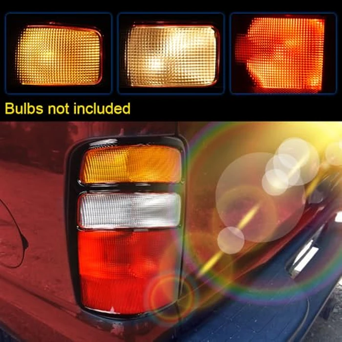 GRAND ORANGE Rear Tail Light Assembly Rear Lights Tail Lamp Compatible with Chevy Suburban Tahoe 2000-2006, Fits GMC Yukon/Yukon Denali/Denali XL 2000-2006 w/o Bulbs by GRAND ORANGE - Image 3