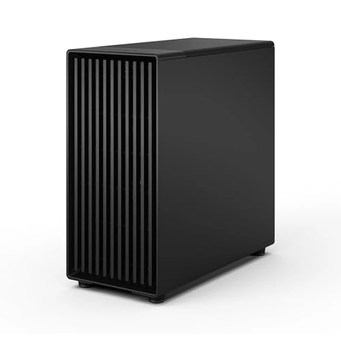 Fractal Design North XL Momentum Black - Glass Side Panel - Genuine Blackened Oak Wood Front - High Airflow PC Gaming Case - Three Powerful 140mm Momentum Fans Included - ATX/E-ATX Support by Fractal Design - Image 4