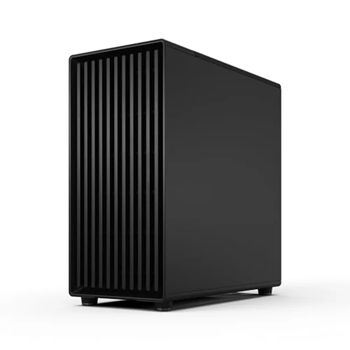 Fractal Design North XL Momentum Black - Glass Side Panel - Genuine Blackened Oak Wood Front - High Airflow PC Gaming Case - Three Powerful 140mm Momentum Fans Included - ATX/E-ATX Support by Fractal Design - Image 6