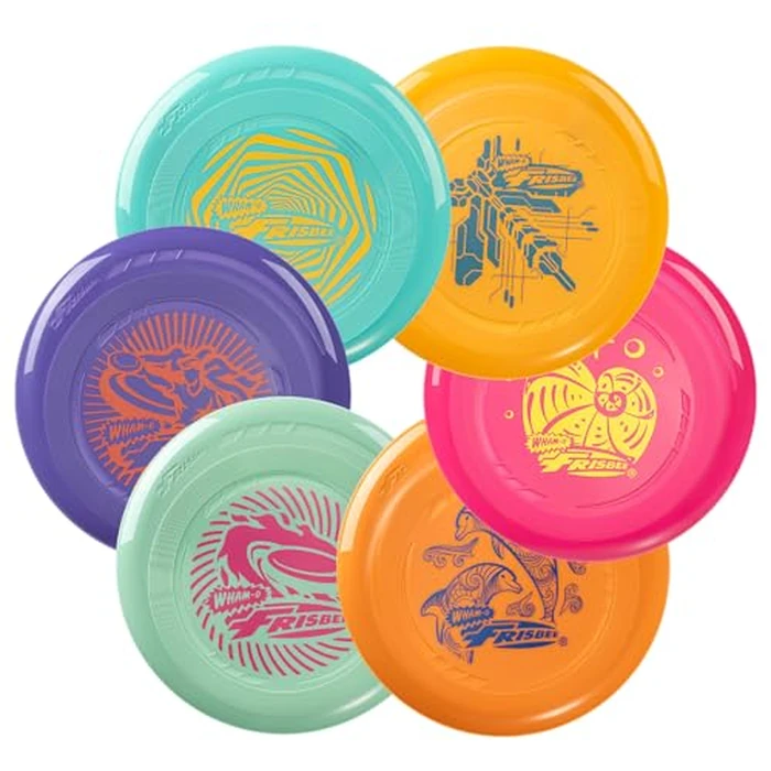 Frisbee Go Flying Disc, 9 Inch Lightweight Sports Disc for Beginners Outdoor Beach Backyard Lawn Park Camping Family Activity Game - 70g by Wham-O - Used - Like New condition