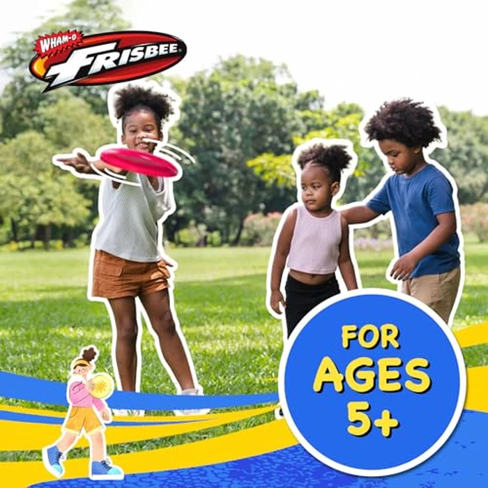 Frisbee Go Flying Disc, 9 Inch Lightweight Sports Disc for Beginners Outdoor Beach Backyard Lawn Park Camping Family Activity Game - 70g by Wham-O - Image 2