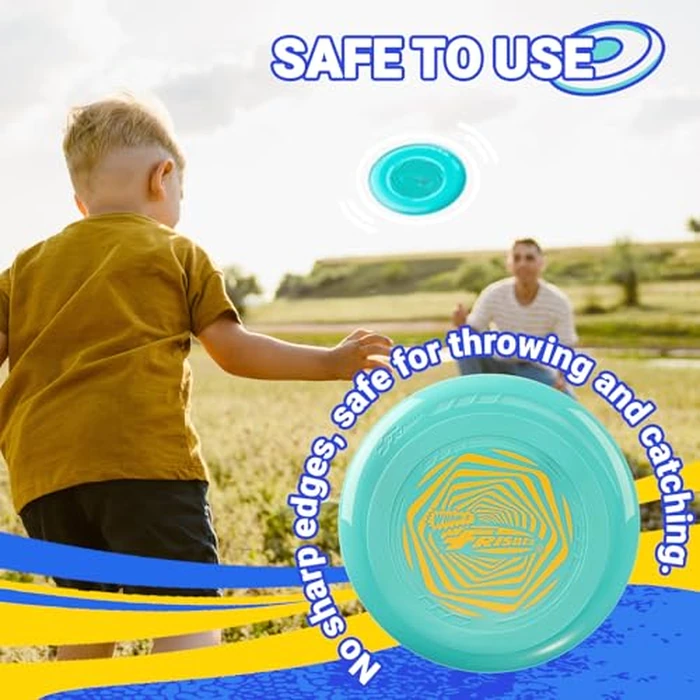 Frisbee Go Flying Disc, 9 Inch Lightweight Sports Disc for Beginners Outdoor Beach Backyard Lawn Park Camping Family Activity Game - 70g by Wham-O - Image 5