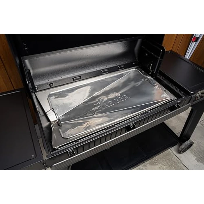 Traeger Drip Tray Liners Size C, 5‑Pack Disposable Aluminum Grill Liners, Custom Fit for Traeger Pellet Grills, Easy Cleanup, Grease & Drip Protection for Outdoor Cooking by Traeger - Image 4