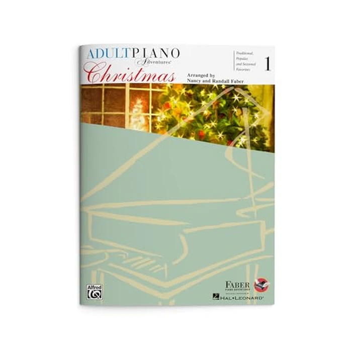 Adult Piano Adventures Christmas - Book 1 Book & Online Audio by Faber Piano Adventures - Used - Like New condition