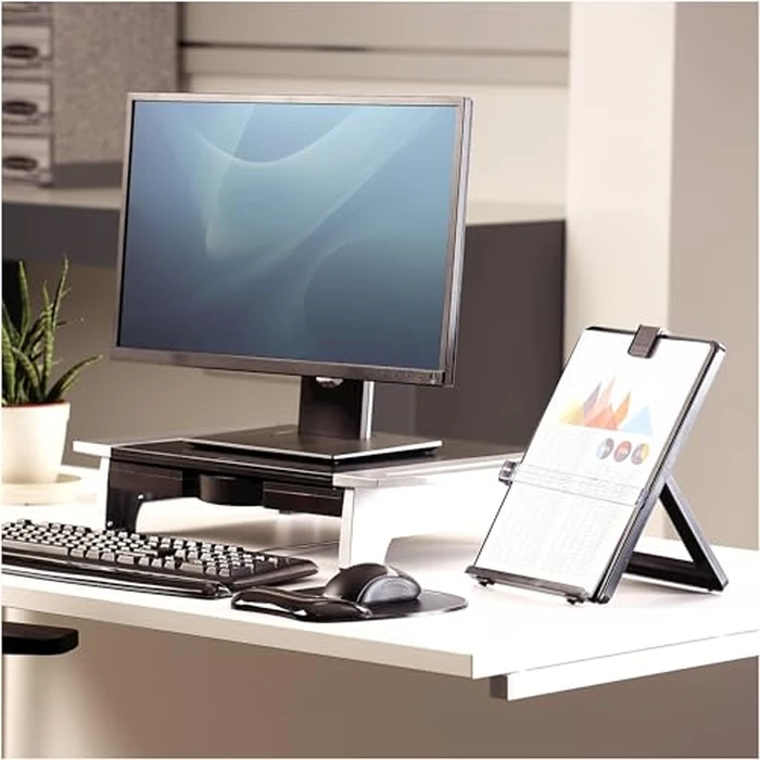 Fellowes Desktop Copyholder - Letter, Black, 7.38 x 10.13 x 11.25 inches, 21106 by Fellowes - Image 9