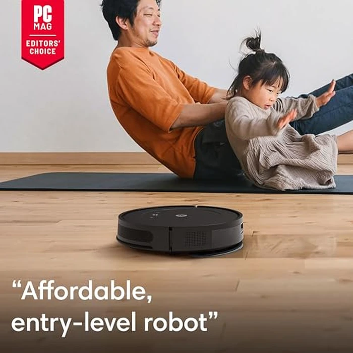 iRobot Roomba Combo Essential Robot Vacuum and Mop (Y0140) - Easy to use, Power-Lifting Suction, Vacuums and mops, Multi-Surface Cleaning, Smart Navigation Cleans in Neat Rows, Self-Charging, Alexa by iRobot - Image 2