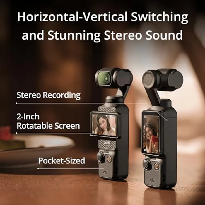 DJI Osmo Pocket 3, Vlogging Cameras with 1'' CMOS & 4K/120fps Vlog Camera, 3-Axis Stabilization, Fast Focusing, Face/Object Tracking, Digital Vlogging Camera for YouTube by DJI - Image 4