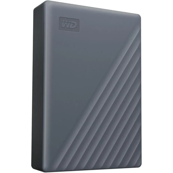 WD 6TB My Passport Hard Drives - Portable External USB-C(TM)(WDBY3J0060BGY-WESN) Silicon Grey by Western Digital - Image 2