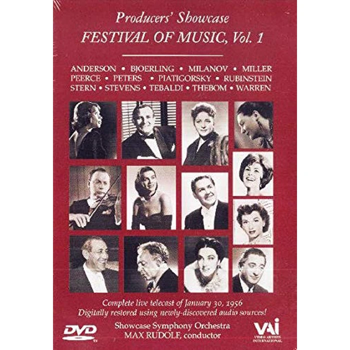 Producers' Showcase - Festival of Music, Vol. 1 by Video Artists Int'L - Used - Good condition