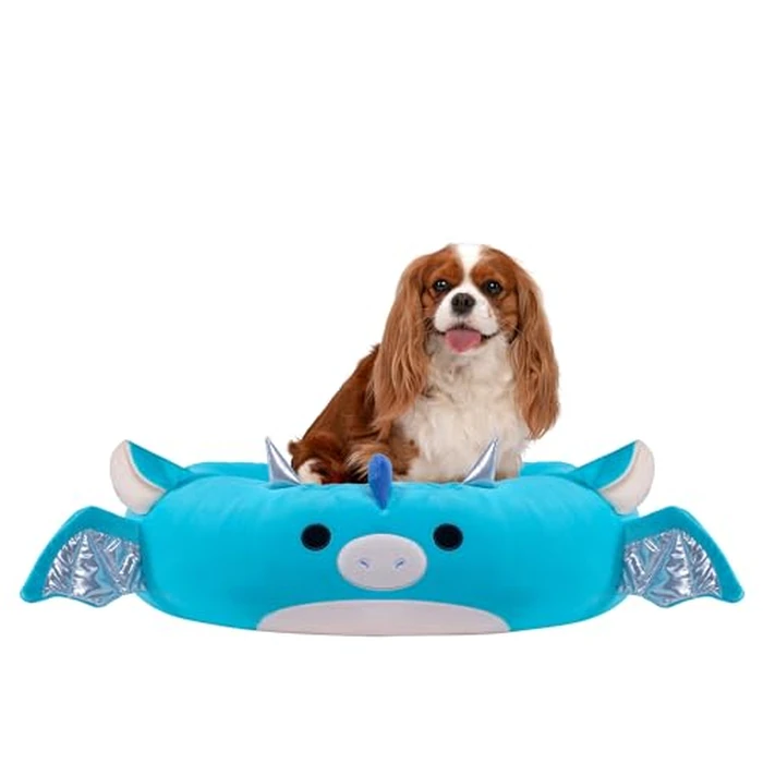 Squishmallows Original 24-Inch Tatiana The Dragon Pet Bed - Medium-Sized Ultrasoft Official Plush Pet Bed for Dogs and Cats by Squishmallows - Used - Very Good condition - US$32.90
