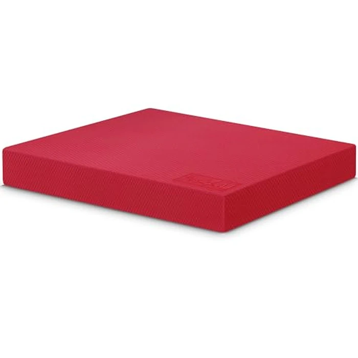 Yes4All Balance Pad, Nonslip TPE Foam Pad with Upgraded Sizes - L, XL, XXL Balance Mat for Fitness, Yoga, Pilates & Stability Training - Multicolor Options - L, Red, Single by Yes4All - Used - Very Good condition