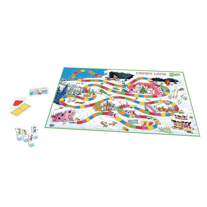 Candy Land: The Grinch Board Game, Play as Who-Ville Characters and Race to Mt. Crumpit, Classic Preschool Game for Kids and Families, Ages 5+, 2-4 Players, Officially Licensed Dr. Seuss Merchandise by USAOPOLY - Image 4