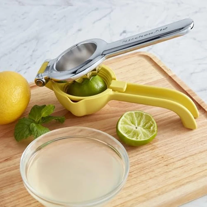 KitchenAid - Citrus Press, Manual Lemon Squeezer Juicer for Lemon, Lime & Orange, Handheld Juicer, Easy Squeeze, Maximum Juice Extraction & Dishwasher Safe by KitchenAid - Image 5