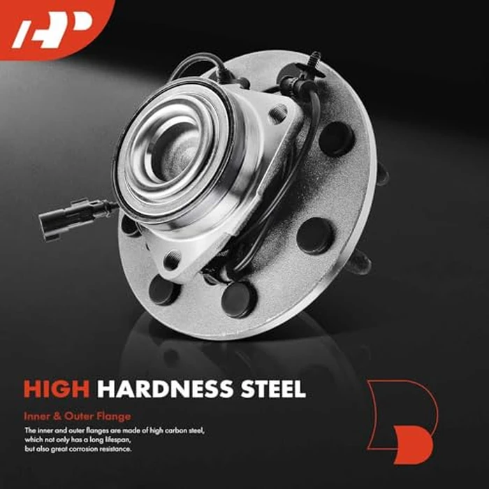 A-Premium Front Wheel Bearing Hub Assembly Compatible with Dodge Ram 2500 2006-2008 Ram 3500 2006 2007 2008 RWD w/ABS 8-Lug by A-premium - Image 4