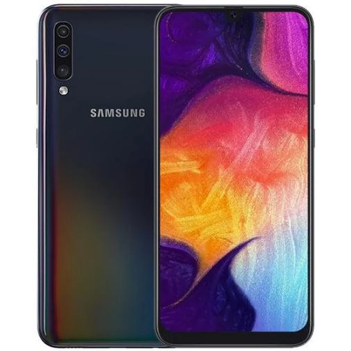 Galaxy A50 - 64GB - 4GB RAM - 1 Physical SIM - Black - Unlocked by Samsung - Refurbished - Acceptable condition - US$140.99