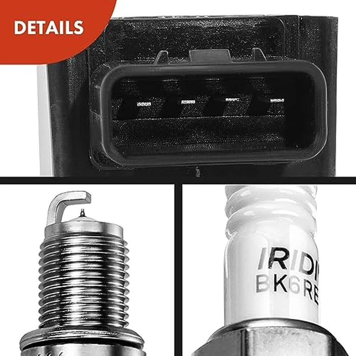 A-Premium Ignition Coils and Spark Plugs Kits Compatible with Volvo XC90 2005-2011, S80 2007-2010, 4.4L 8-PC Set by A-premium - Image 8