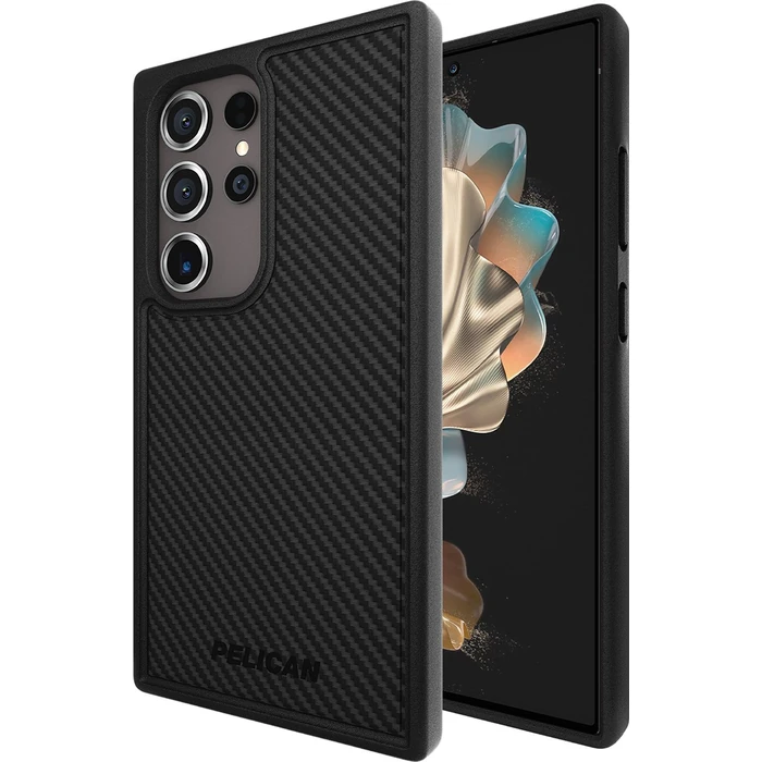 Pelican Protector Carbon Phone Case for Samsung Galaxy S24 Ultra - Black by Pelican - Refurbished - Brand New condition - US$53.48