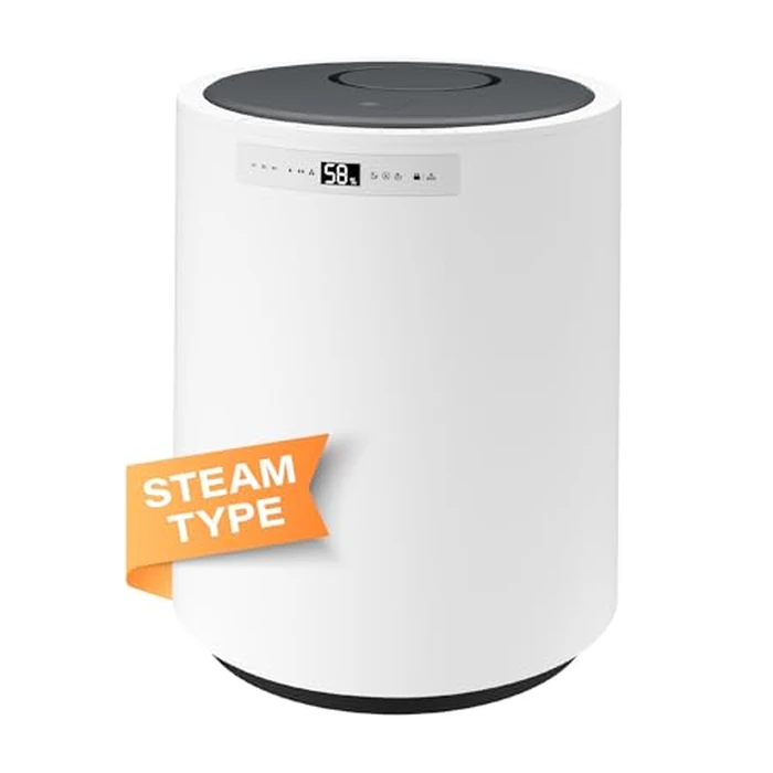 Y&O Steam Humidifier Large Room, 10L/2.64Gal Whole House Humidifier with 304 Stainless Steel Heater, Filterless, No White Dust, Warm Mist Humidifier for Baby Bedroom, 1200ml/h Output by Y&O - Used - Very Good condition - CA$384.90