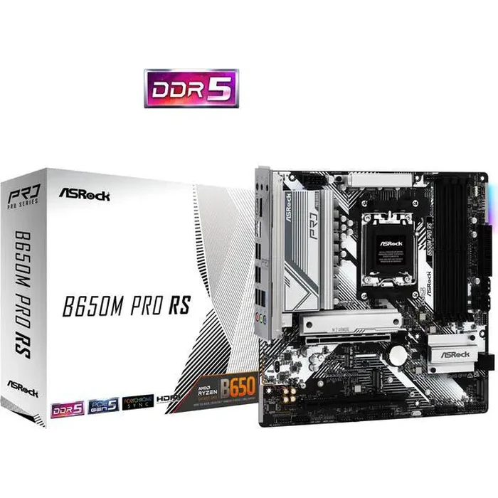 ASRock B650M PRO RS AM5 Micro ATX Motherboard by ASRock - Image 2