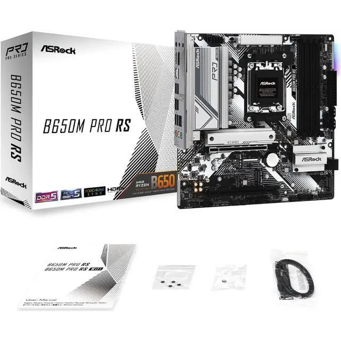 ASRock B650M PRO RS AM5 Micro ATX Motherboard by ASRock - Image 3
