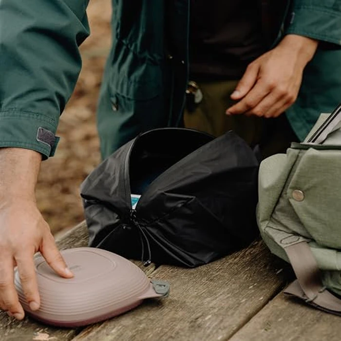 Peak Design Ultralight Terra Shell Packing Cube, Weatherproof Luggage Cube with Strap Attachment Points and Luggage Pass Throughs, Zipper Opening, Travel Organizer for Men and Women, Size S by Peak Design - Image 8