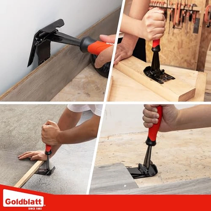 Goldblatt Trim Removal Tool, 3-Inch Baseboard Removal Tool for No-damage the surface, Heavy Duty Pry Bar Removal Multi-Tool for Carpet Tack Strip, Baseboard, Molding, Siding and Flooring Removal by Goldblatt - Image 7