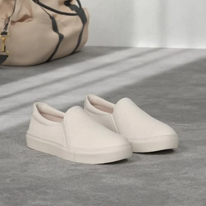Dr. Scholl's Shoes Women's Nova Sneaker, White Snake, 9 by Dr.Scholl's SHOES - Image 2
