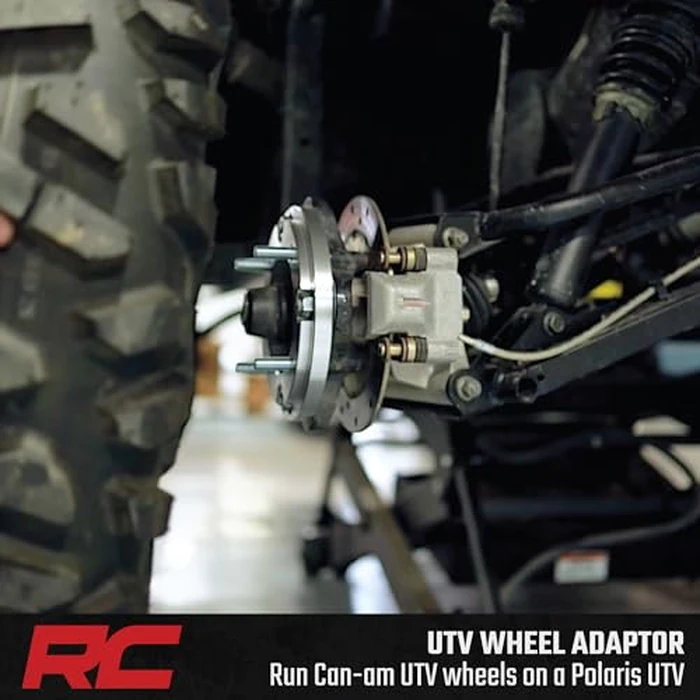 Rough Country 4x156mm to 4x136/137mm Wheel Adapters for Polaris UTV's -10097 by Rough Country - Image 3