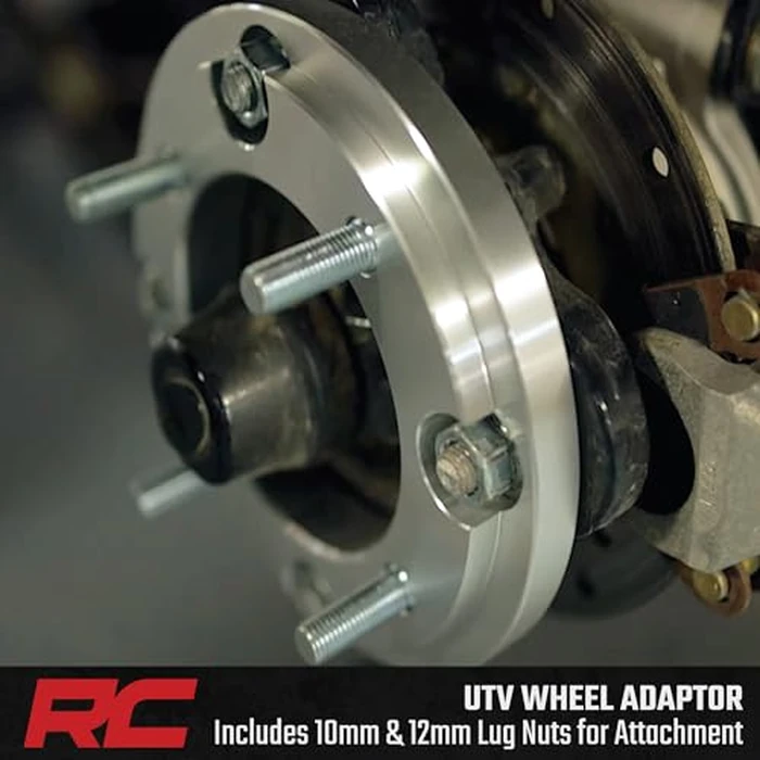 Rough Country 4x156mm to 4x136/137mm Wheel Adapters for Polaris UTV's -10097 by Rough Country - Image 6