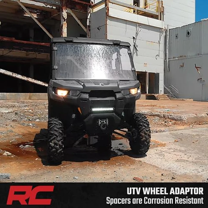 Rough Country 4x156mm to 4x136/137mm Wheel Adapters for Polaris UTV's -10097 by Rough Country - Image 8