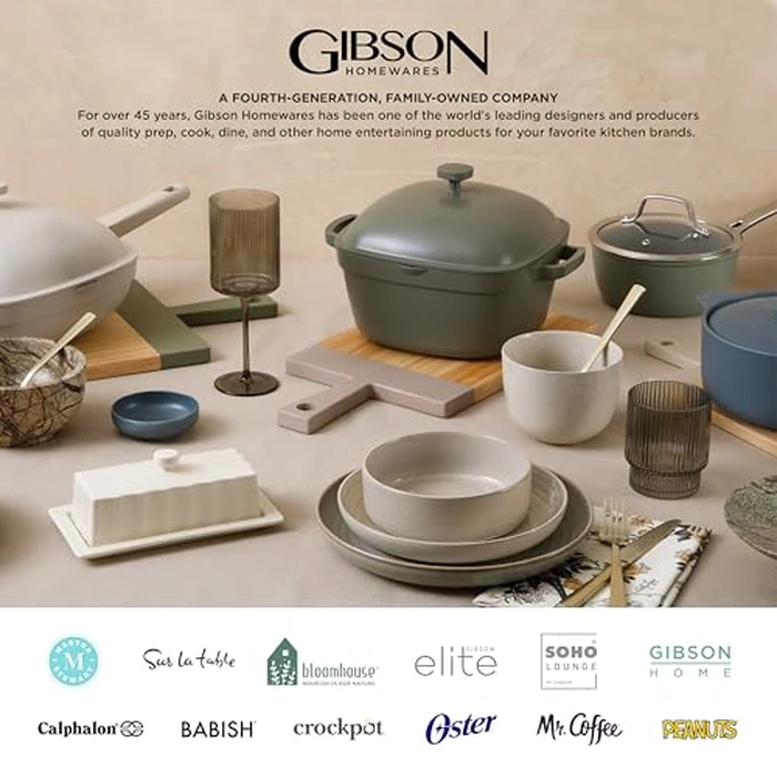 Gibson Home Oslo Dinnerware Set for 4, 16-Piece White Porcelain Plates and Bowls - Ceramic Dish Set | Microwave & Dishwasher Safe by Gibson Home - Image 7