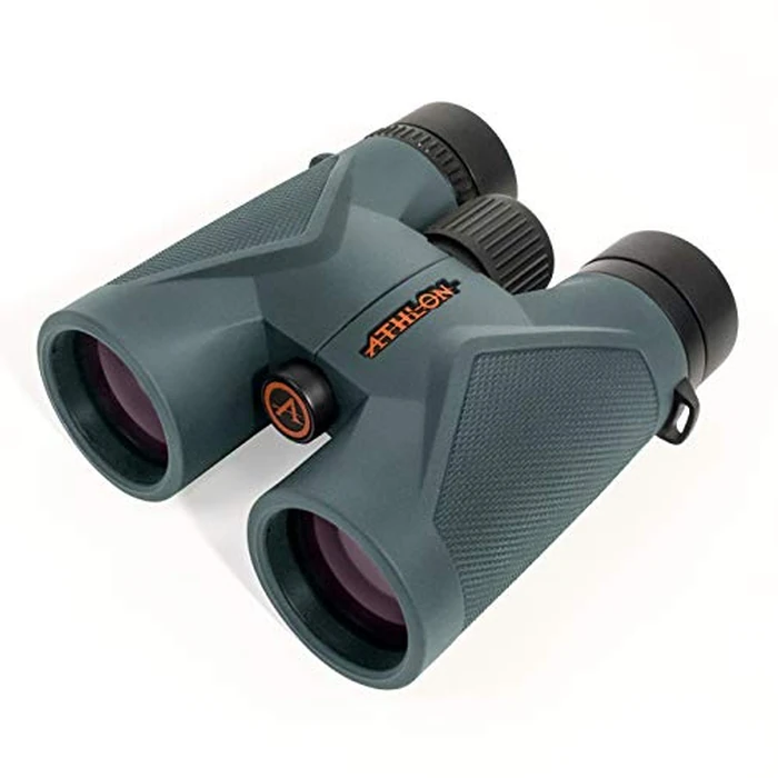 Athlon Optics 8x42 Midas UHD Gray Binoculars with ED Glass for Adults and Kids, High-Powered Binoculars for Hunting, Birdwatching, and More by Athlon Optics - Image 1