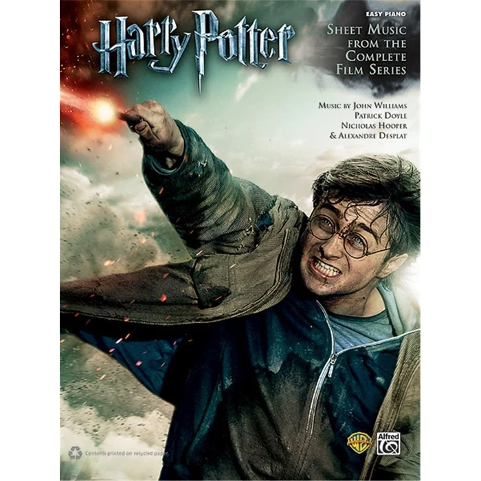 Harry Potter -- Sheet Music from the Complete Film Series: Easy Piano by Alfred Music - Used - Acceptable condition - US$6.90