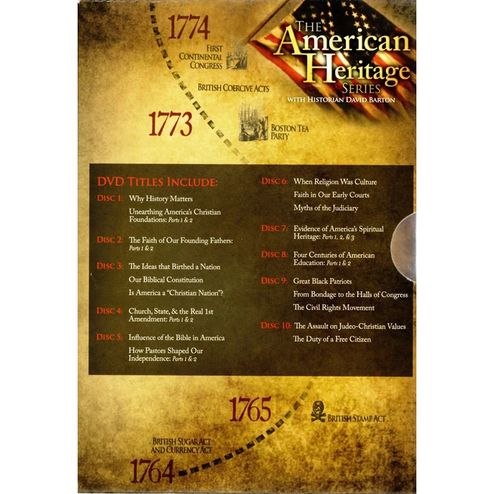 American Heritage Series - Ten DVD Set by Bridgestone - Image 3
