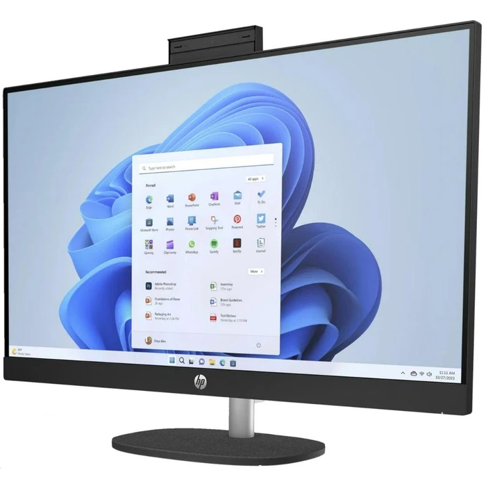 HP 27-cr1000i AIO Desktop PC 27" - Intel Core Ultra 5 125U 1.3GHz - 256GB - Jet Black - 16GB RAM - 27 Inch by HP - Image 3