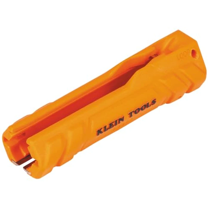 Klein Tools L1412 5-in-1 Cable Stripping Tool for 12-14 AWG, NM Cable Ripper (12/2 and 14/2 Romex), Magnetic with Wire Looping Hole by KLEIN TOOLS - Used - Like New condition