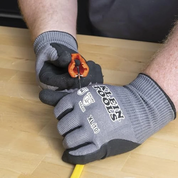 Klein Tools L1412 5-in-1 Cable Stripping Tool for 12-14 AWG, NM Cable Ripper (12/2 and 14/2 Romex), Magnetic with Wire Looping Hole by KLEIN TOOLS - Image 6