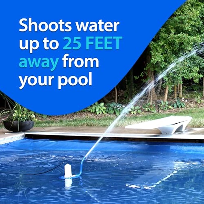 CoverBlast Pool Cover Pump Attachment - USA-Made & Patented Pool Cover Pump Hose Alternative w/ 25ft. Range - Easy-To-Install & Use Year-Round - Replaces Traditional Hoses, Eliminating Tripping Hazard by CoverBlast - Image 3