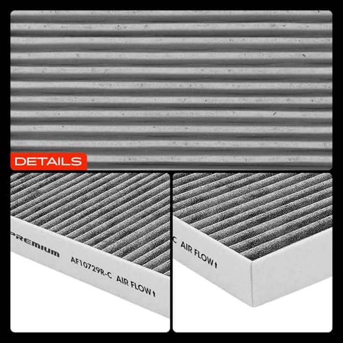 A-Premium Cabin Air Filter with Activated Carbon Compatible with Chrysler, Dodge, Jeep & Ram Models - 200, Sebring, Avenger, Caliber, Journey, Compass, Patriot, 1500, 2500, 3500 - Replace# 5058693AA by A-Premium - Image 8