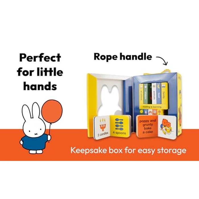 Miffy: My Little Learner Library - My First Library 12 Book Set Miffy Board Book by Cottage Door Press - Image 3